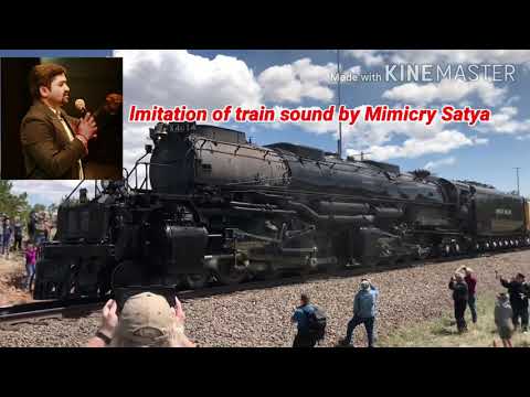 Imitation of train sound by Mimicry Satya