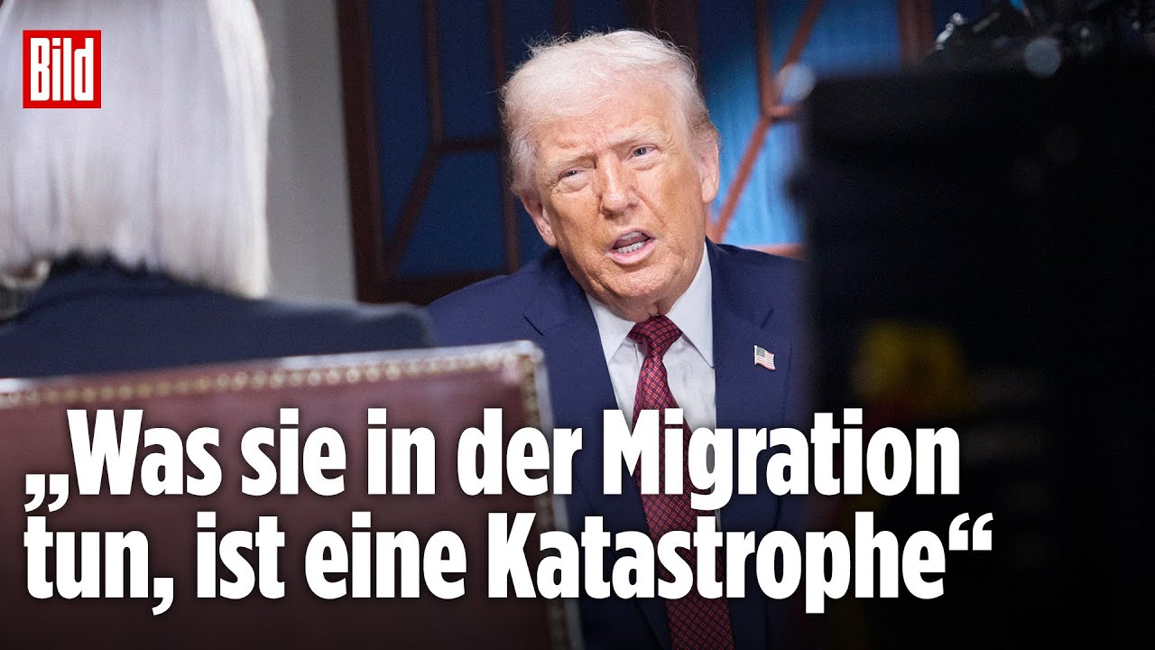 DONALD TRUMP über Europa, Migration, Ukraine und Amerikas Zukunft (deutsche Untertitel)