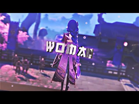 Raiden Shogun - Woman | Genshin Impact Edit