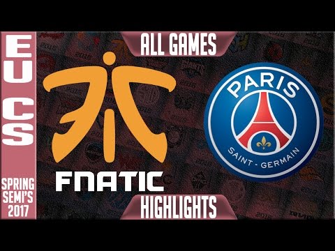 Fnatic Academy vs PSG Highlights All Games - 2017 EU CS Spring - FNA vs PSG All Games