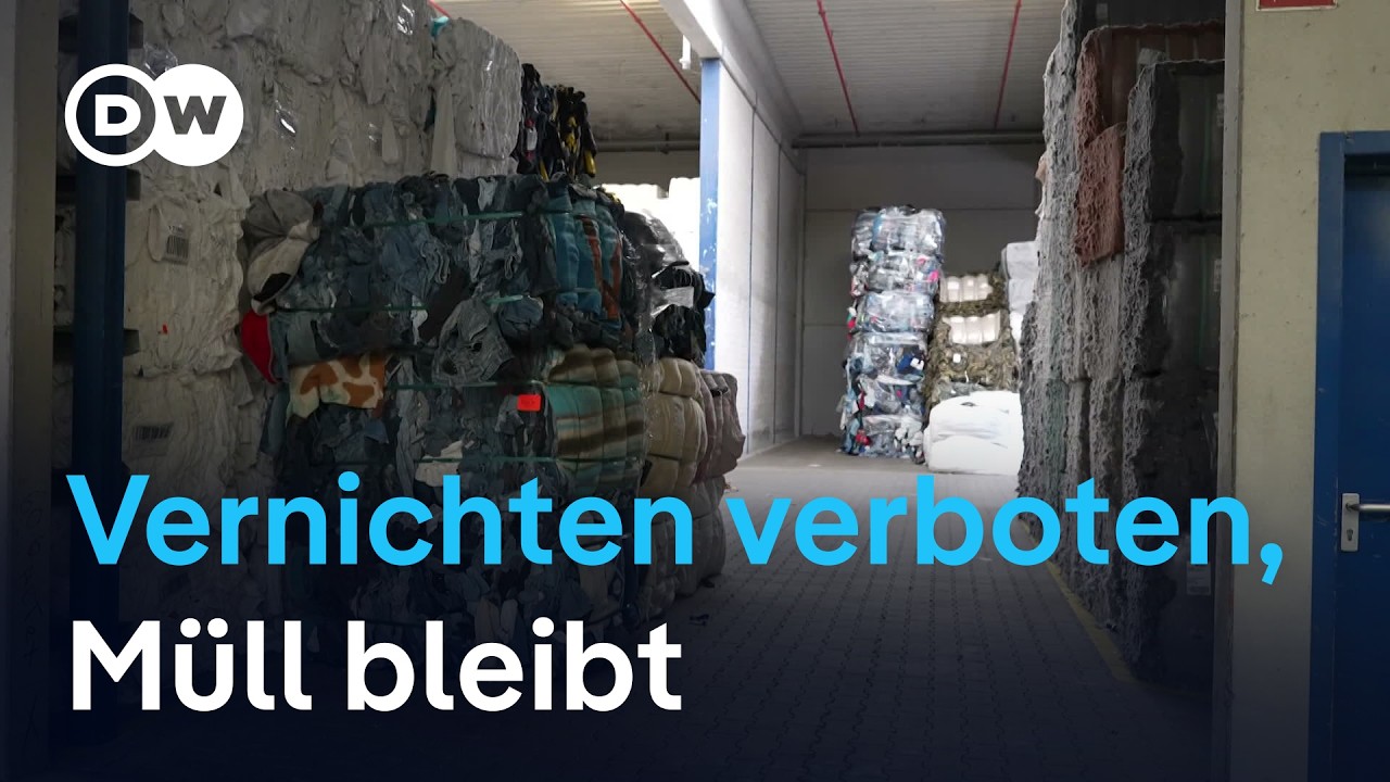 Kampf gegen Europas Textilmüll