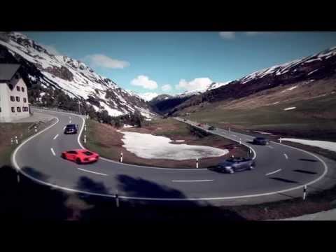 Supercar Test Event in the Swiss Alps 2012