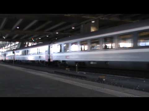 Bahnverkehr in Basel am 13.9.09