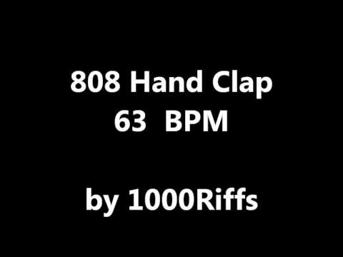 808 Hand Clap : 63 BPM - Beats Per Minute