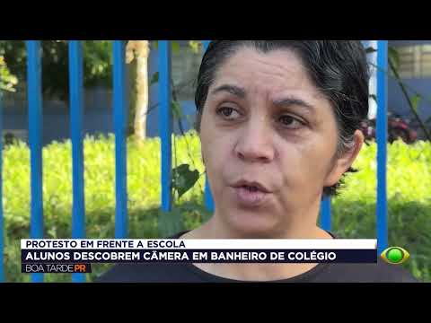 Alunos descobrem câmera no banheiro de escola em Cambé, no PR