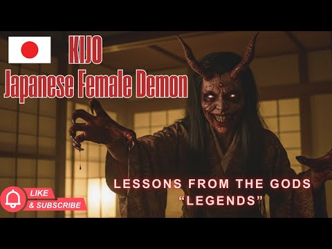 Kijo Japanese Woman Demon #Japanesemythology#Japaneseghoststories#horror#stories#horrorStories#Tails