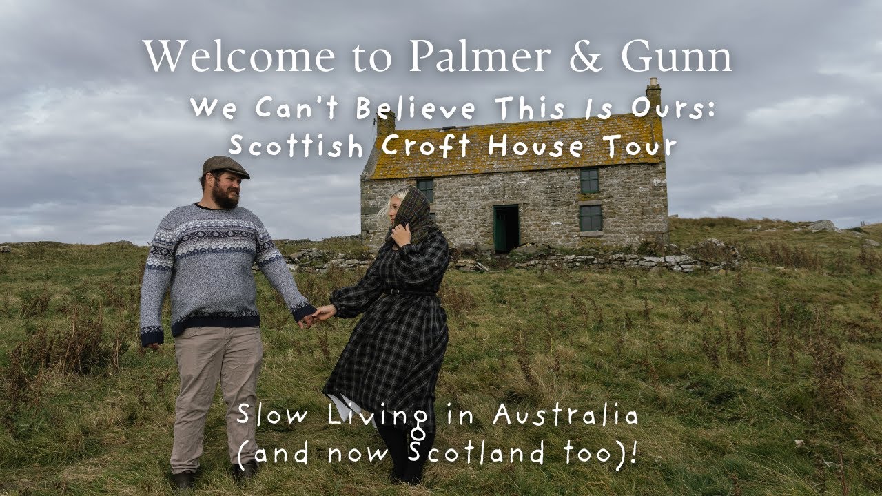 Inside Our 1800s Scottish Croft | First YouTube House Tour (Part 1)