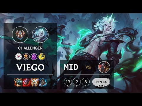 Viego Mid vs Twisted Fate - KR Challenger Patch 11.5