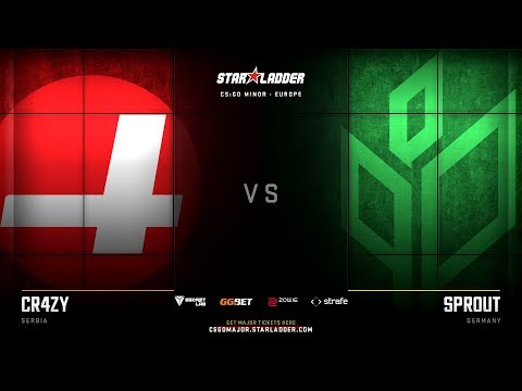 [EN] CR4ZY vs Sprout | Train | Europe Minor – StarLadder Major 2019