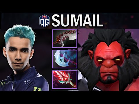OG.SUMAIL AXE WITH ABYSSAL-MANTA - DOTA 2 7.29 GAMEPLAY