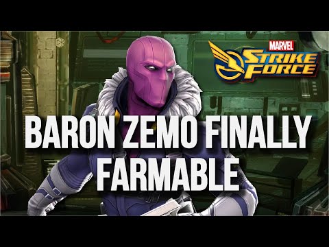 Baron Zemo Farmable in Raid Store I Marvel Strike Force News