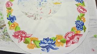 How to make a handpainted dress | Universo Artesano