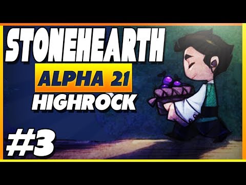 StoneHearth Alpha 21 | Hardmode | Berry Heaven |  Ep 3