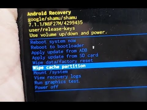 Google Nexus 6: How to Wipe Cache Partition Memory