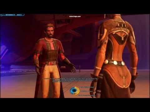 SWTOR Dark Jedi Consular Storyline - Duras Fain and Tharan Cedrax on Nar Shaddaa