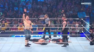 John Cena &amp; Kevin Owens hacen el &quot;You Can&#39;t See Me&quot; juntos - WWE Smackdown 30/12/2022 (En Español)