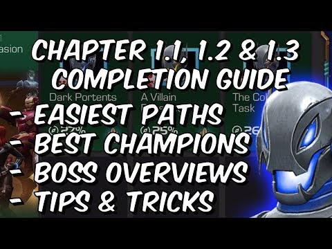 Ultron’s Assault Variant Chapter 1 - 1.1, 1.2 & 1.3 Completion Guide - Marvel Contest Of Champions
