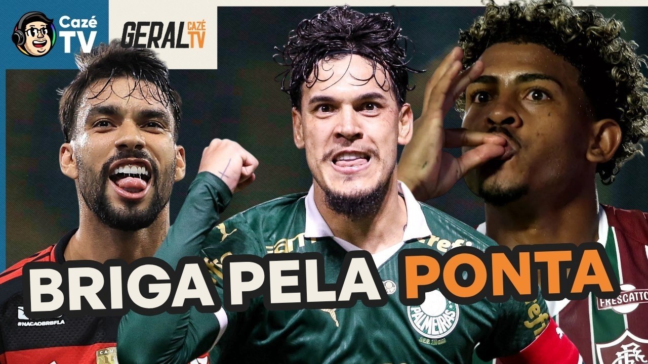PALMEIRAS LÍDER ISOLADO! FLA VENCE MAIS UMA E FLU VIRA CONTRA O SANTOS NA VILA! | GERAL CAZÉTV