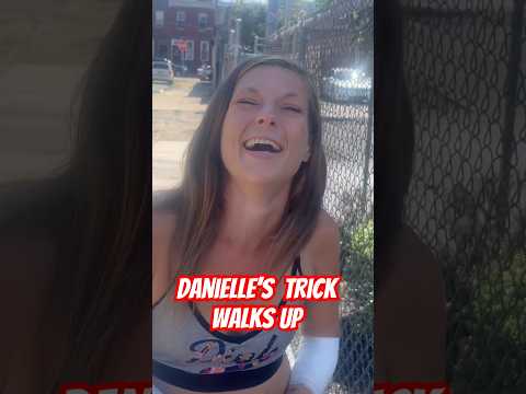 Danielle Has Married Man Walk Up For Customer Service #homeless #kensington #Workingthecorner