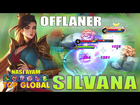 Silvanna Tank Build Gameplay by NASI AYAM ~ MLBB