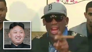 Watch Dennis Rodman Freak Out In North Korea