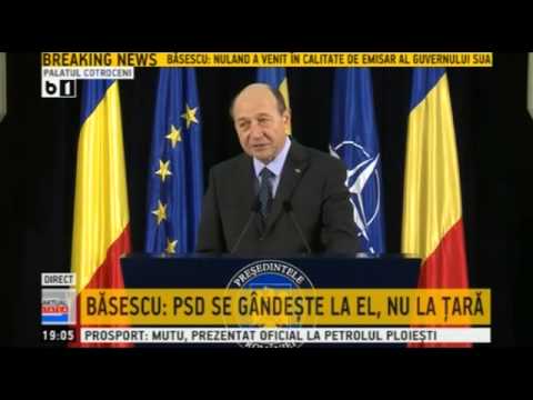 Conferinta de presa Traian Basescu- 14 ianuarie 2014
