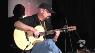 Montreal Guitar Show '10 - GW Barry Guitars played by Peter Janson