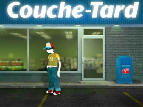 Publicité de Sloche "au bon goût de swompe" des dépanneurs Couche-Tard