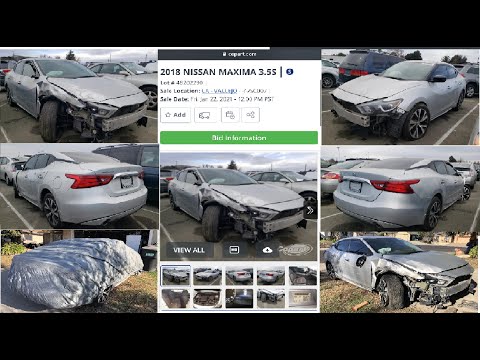 2018 Maxima from a COPART -rebuild project-