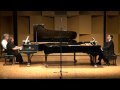 DUO ROMANTIKA play Robert Schumann - Six Canonic Etudes Op. 56 (Part 1)