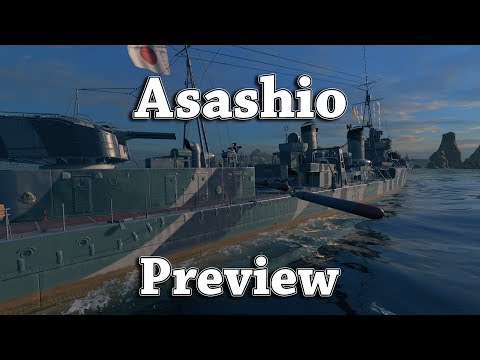 World of Warships: New Asashio Preview