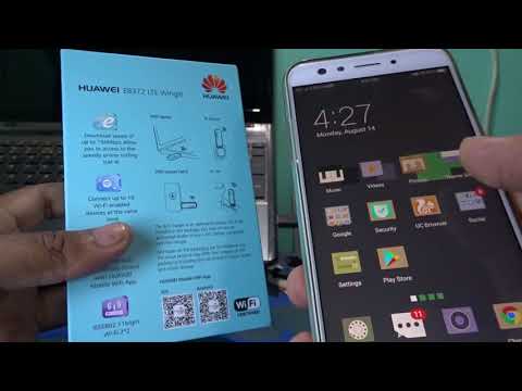 Huawei E8372  4g WiFi dongle unboxing hindi