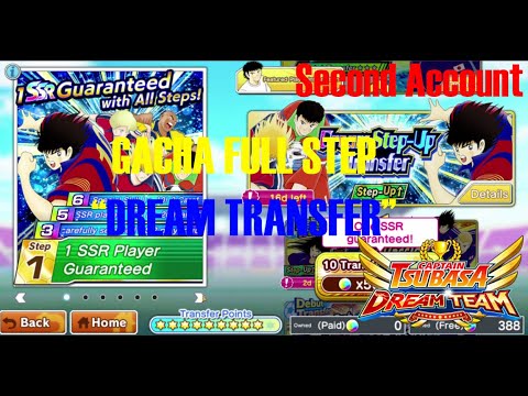 BANJIRR SSR 🔥🔥!! GACHA FULL STEP DI BANNER DREAM STEP UP TRANSFER & GACHA TIKET ALL 10 SSR!!!