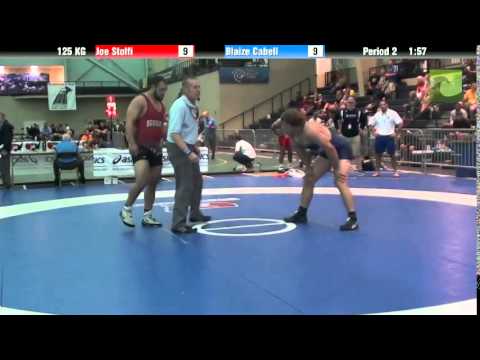 125 KG Joe Stolfi vs  Blaize Cabell