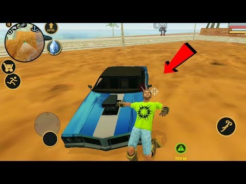 Vegas Crime Simulator - (Robot Car attack Vegas Hero ) - robot car collision on vega hero - HD