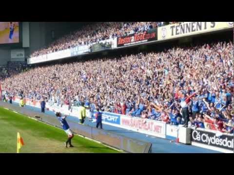 Rangers Lording It Over Celtic 3 - 2 25/03/2012