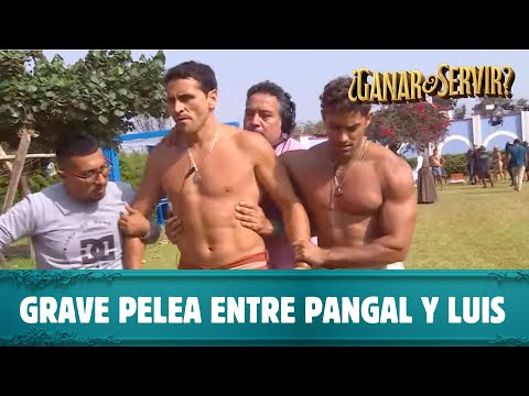 Grave pelea entre Pangal y Mateucci | ¿Ganar o Servir? | Canal 13