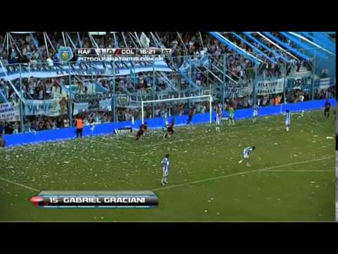 Gol de Graciani  Rafaela 1   Colón 1  Fecha 16  Torneo Final 2014  FPT