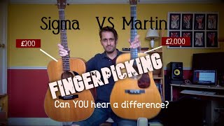 Video thumbnail for Sigma VS Martin | Can YOU hear a difference? | Cheap vs Expensive |Fingerpicking Acoustic Guitar D18 by Andrew Clegg Guitar