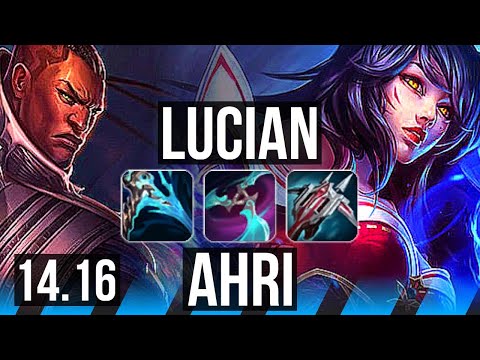 LUCIAN vs AHRI (MID) | Quadra | BR Master | 14.16