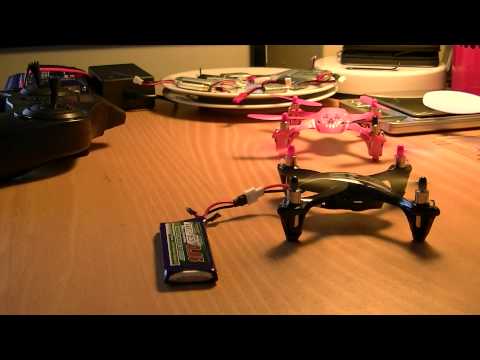 MongoTV_417 - Part 3 - Mongo Drones Testcenter - Idle Test Hubsan X4 107L Turningpro 1S  950 mAh