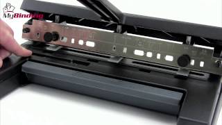 Swingline 74450 2-4 Hole Heavy Duty Hole Punch Demo