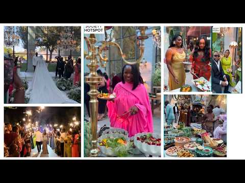 Paul Ajaonuma & Oluchi took their friends to Cristiano Ronaldo 's  Portugal for their white wedding.