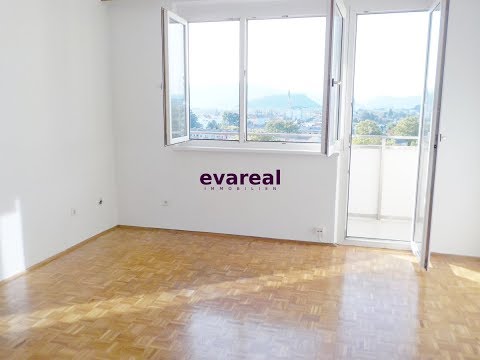 Graz, Wohnung mit Balkon & Aussicht - 33 m²