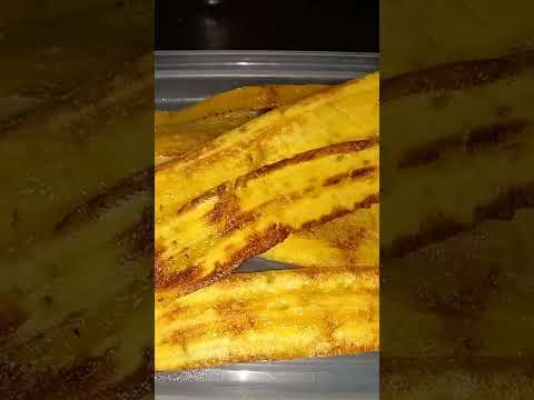 BANANA DA TERRA FRITA NA MANTEIGA#banana #MATEGA#CAFE
