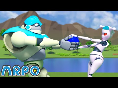 ARPO vs Nannybot!! | ARPO 2 HOURS | Rob the Robot & Friends - Funny Kids TV