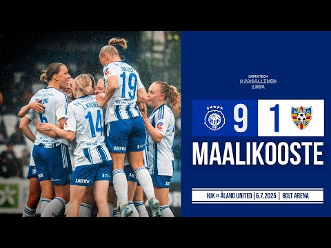 HJK vs Åland United 9-1 Maalikooste