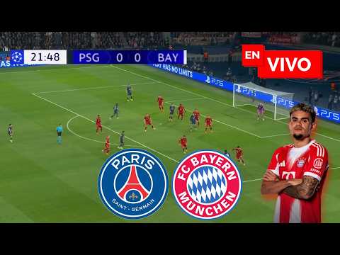 🔴 PSG VS BAYERN MUNICH EN VIVO / CHAMPIONS LEAGUE SEMIFIAL