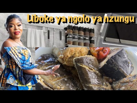 🍎MA RECETTE🐟😋HUUMM LIBOKE YA NGOLO  YA NZUNGU | LE GOÛT DE ÇA👌🏽