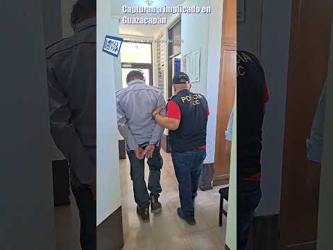 Capturan a implicado en Guazacapán